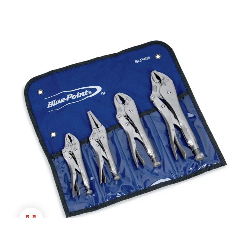 BLUEPOINT 4 pc locking pliers set